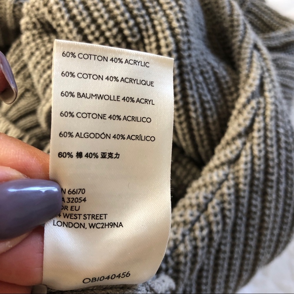 Free People Gray Turtleneck Sweater - Picture 5 of 6